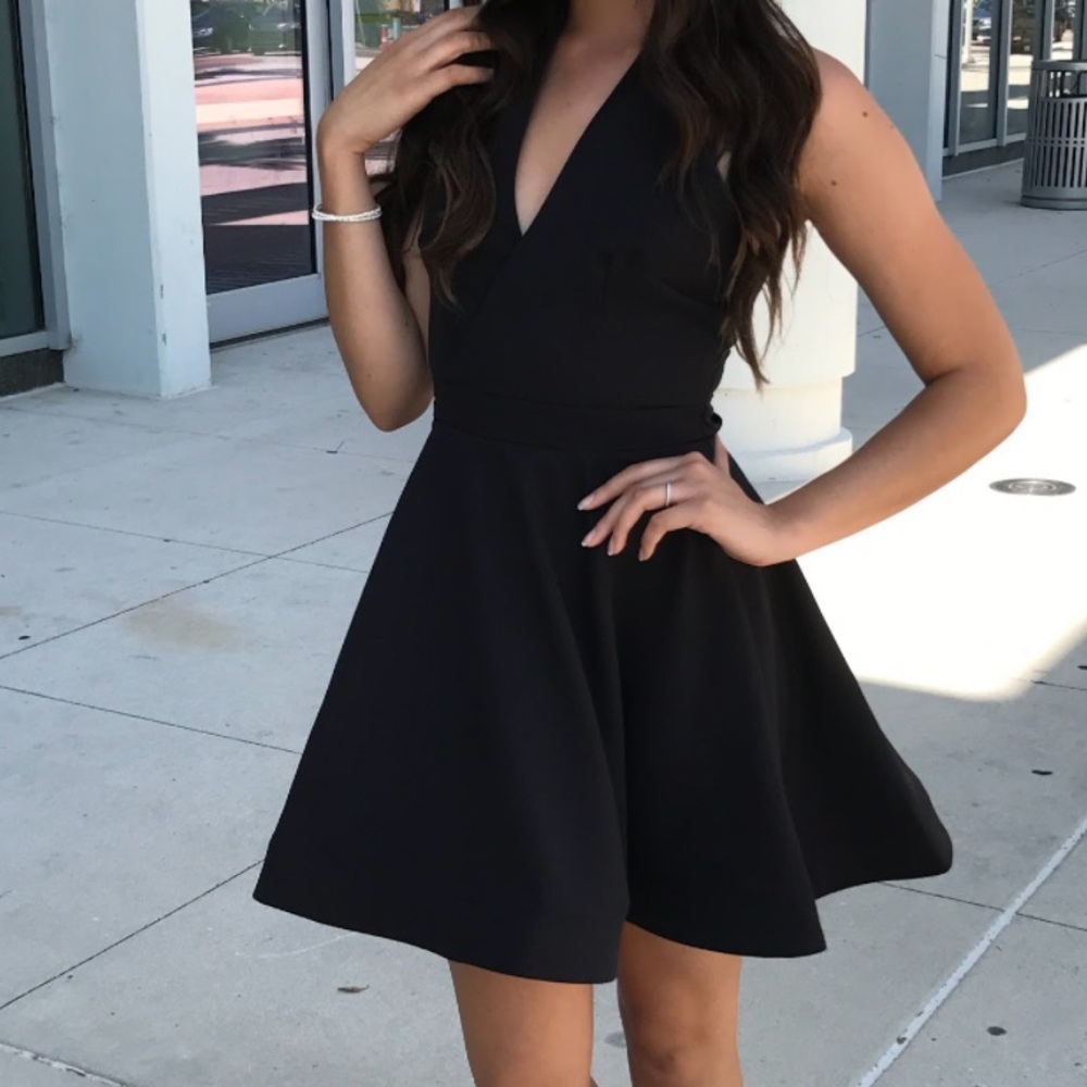 Luxxel Black Mini Dress